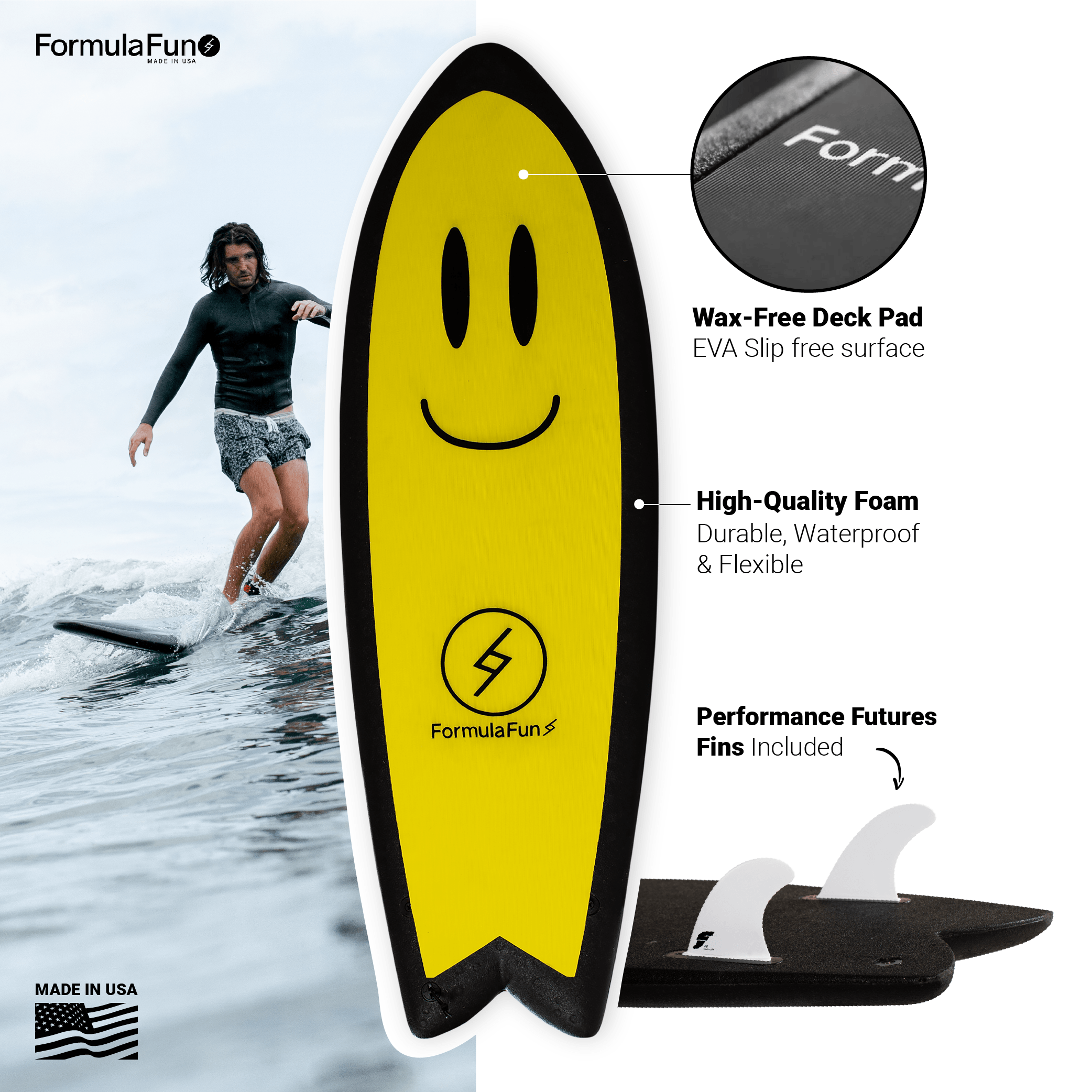 5'3" Twinnie - Formula Fun (Blemished)