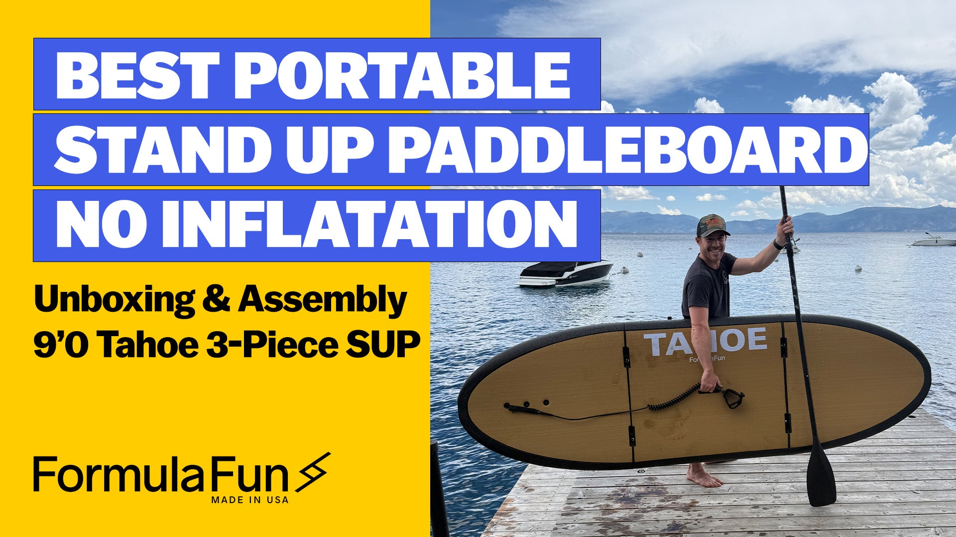 Official Formula Fun Tahoe unboxing and assembly video cover