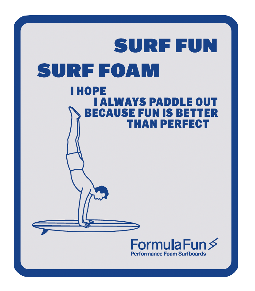 Sticker Pack 1 — “Surf Foam Series”