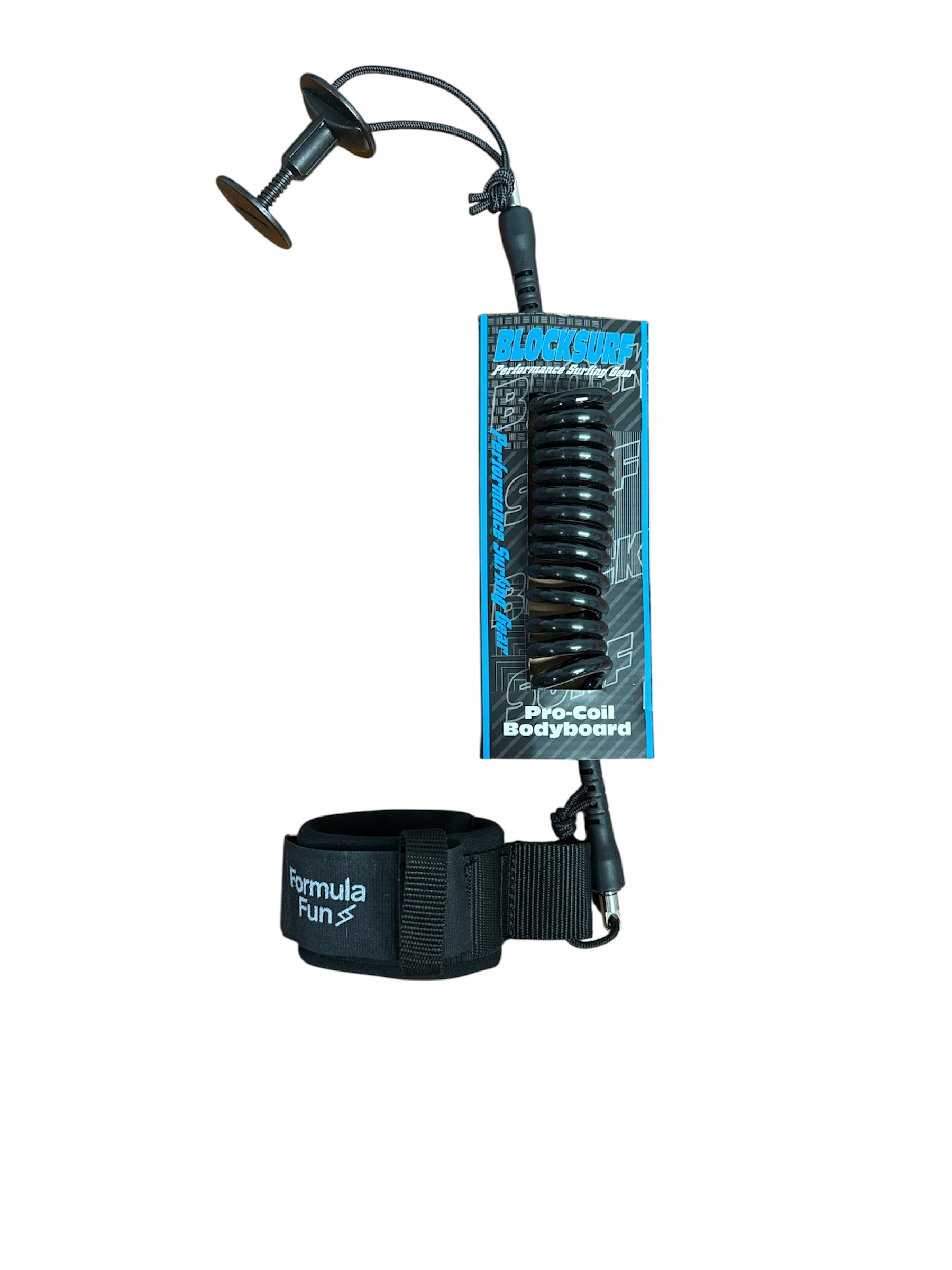 FORMULA FUN Pro-Coil BodyBoard Leash