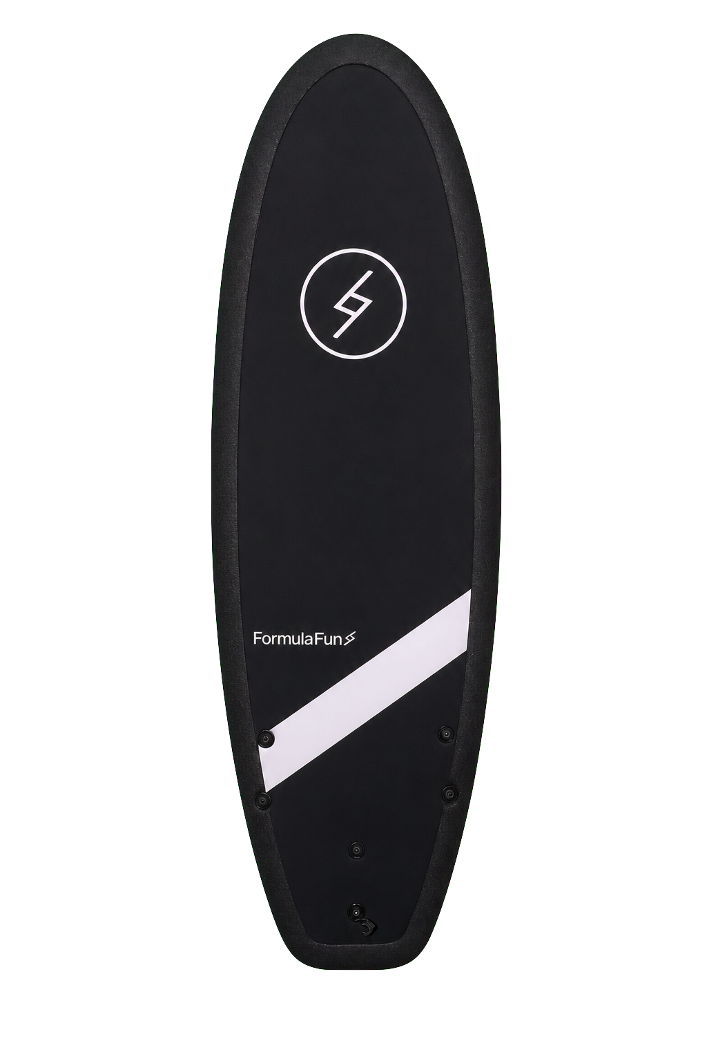 Black Formula Fun 4'10" Canyon foam surfboard