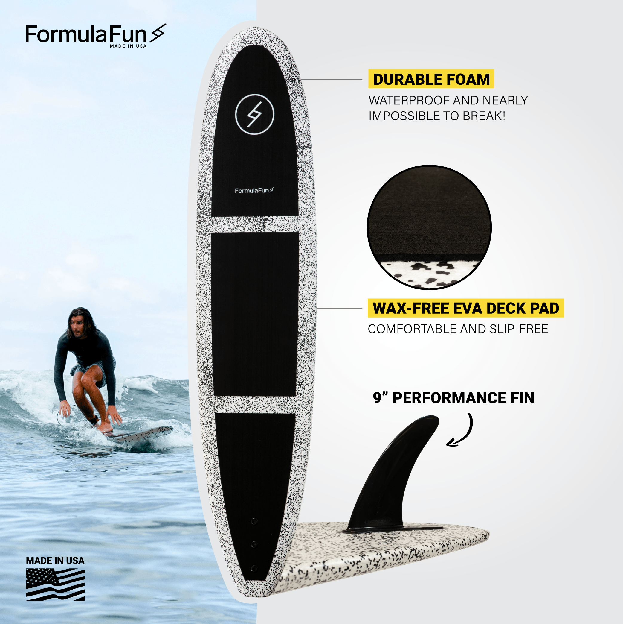 Formula fun surfboard deals review